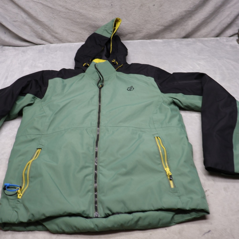 Dare 2B Intercede Jacket Mens Medium Green Hooded Waterproof Ski Snow Outdoor